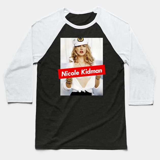 NICOLE KIDMAN Baseball T-Shirt by FaustinoBradt